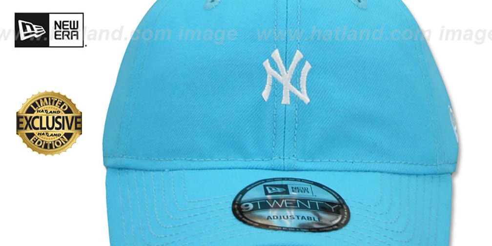 Yankees 'MINI BEACHIN STRAPBACK' Caribbean Blue Hat by New Era