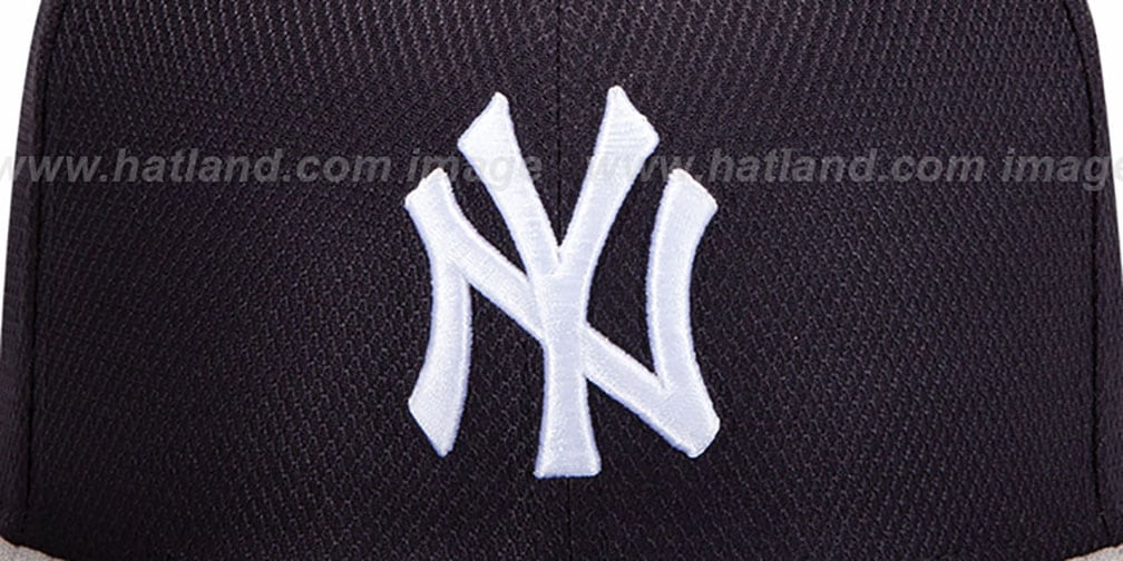 Yankees 'MLB DIAMOND ERA' 59FIFTY Navy-Grey BP Hat by New Era