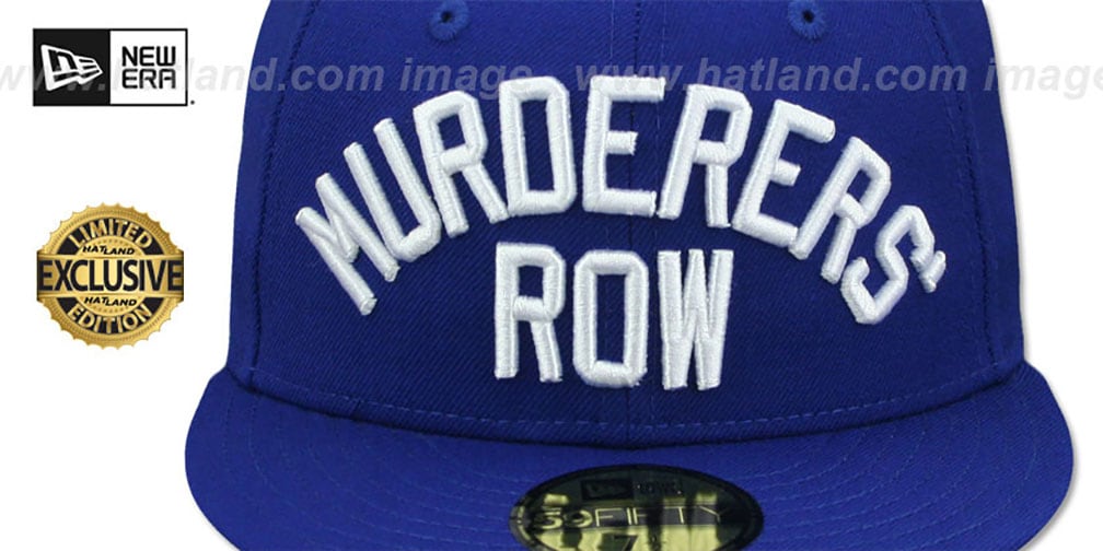 Yankees 'MURDERERS ROW' Royal Fitted Hat by New Era