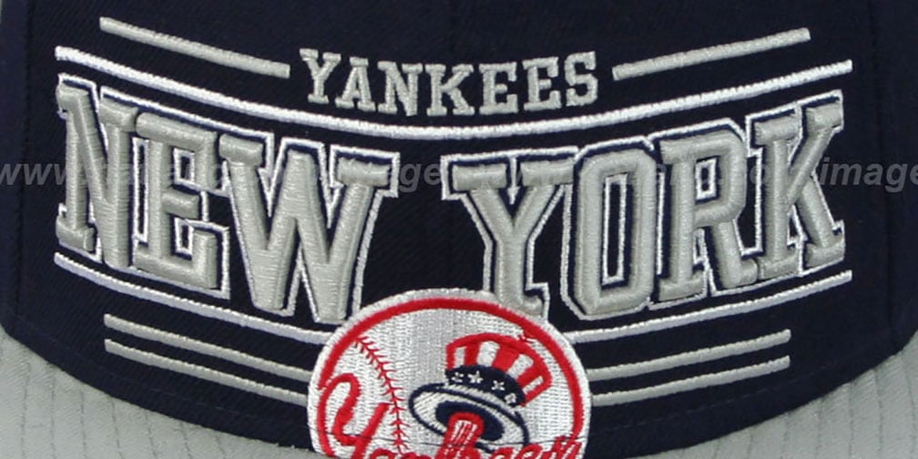 Yankees 'RETRO-SMOOTH' Navy-Grey Fitted Hat by New Era