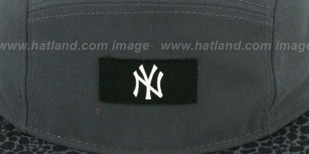 Yankees 'SAFARI CAMPER STRAPBACK' Grey Hat by New Era