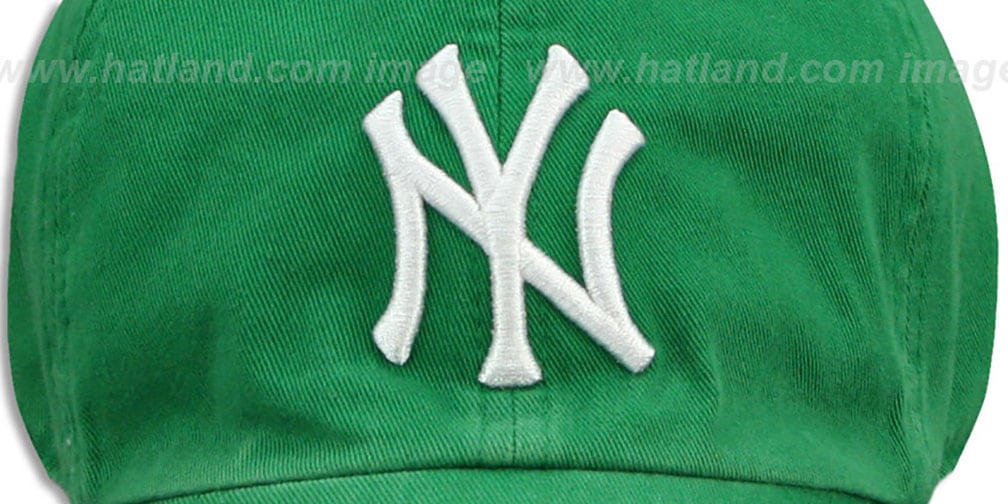 Yankees 'ST PATS FRANCHISE' Green Hat by Twins 47 Brand