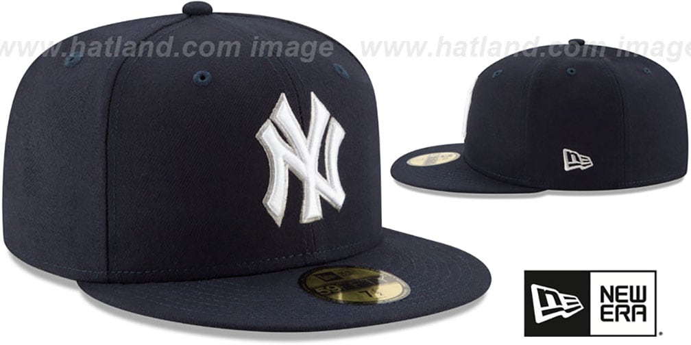 Yankees 'STATE STARE' Navy Fitted Hat by New Era