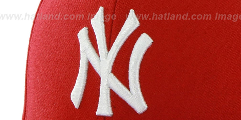 Yankees 'SURE-SHOT SNAPBACK' Red Hat by Twins 47 Brand