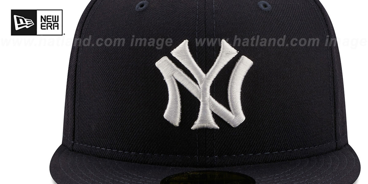 Yankees 1927 'LOGO-HISTORY' Navy Fitted Hat by New Era