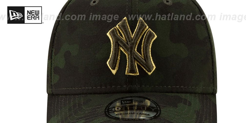 Yankees 2019 ARMED FORCES 'STARS N STRIPES FLEX' Hat by New Era