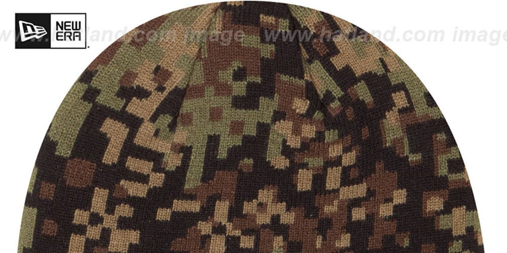 Yankees 'ARMY CAMO PRINT-PLAY' Knit Beanie Hat by New Era