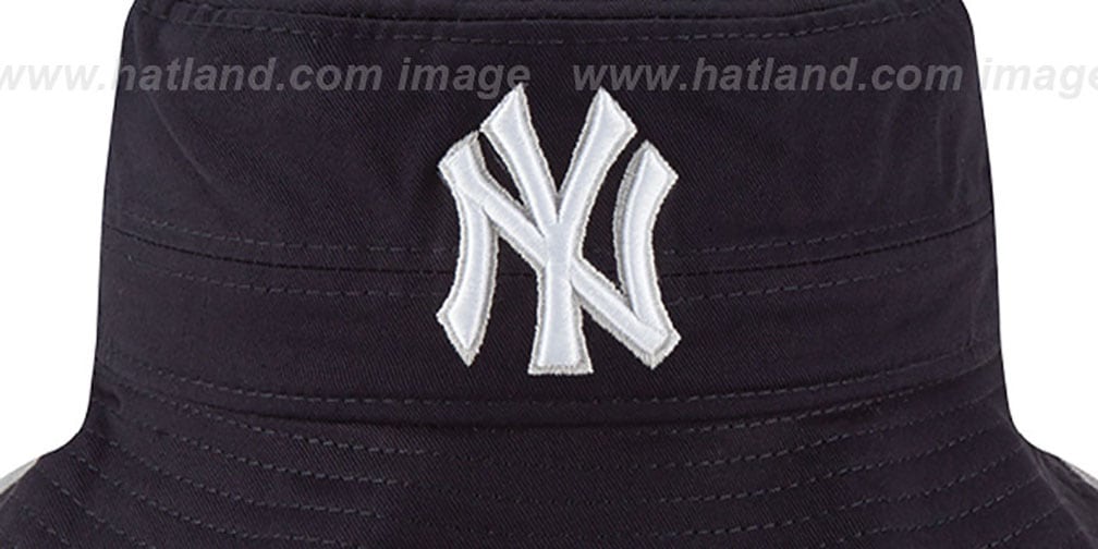 Yankees 'BASIC-ACTION' Navy Bucket Hat by New Era