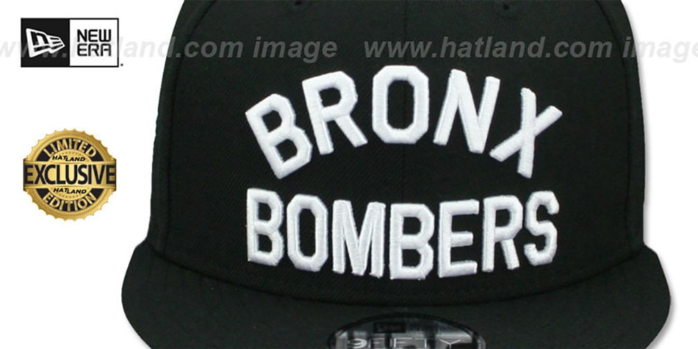 Yankees 'BRONX BOMBERS' SNAPBACK Black Hat by New Era