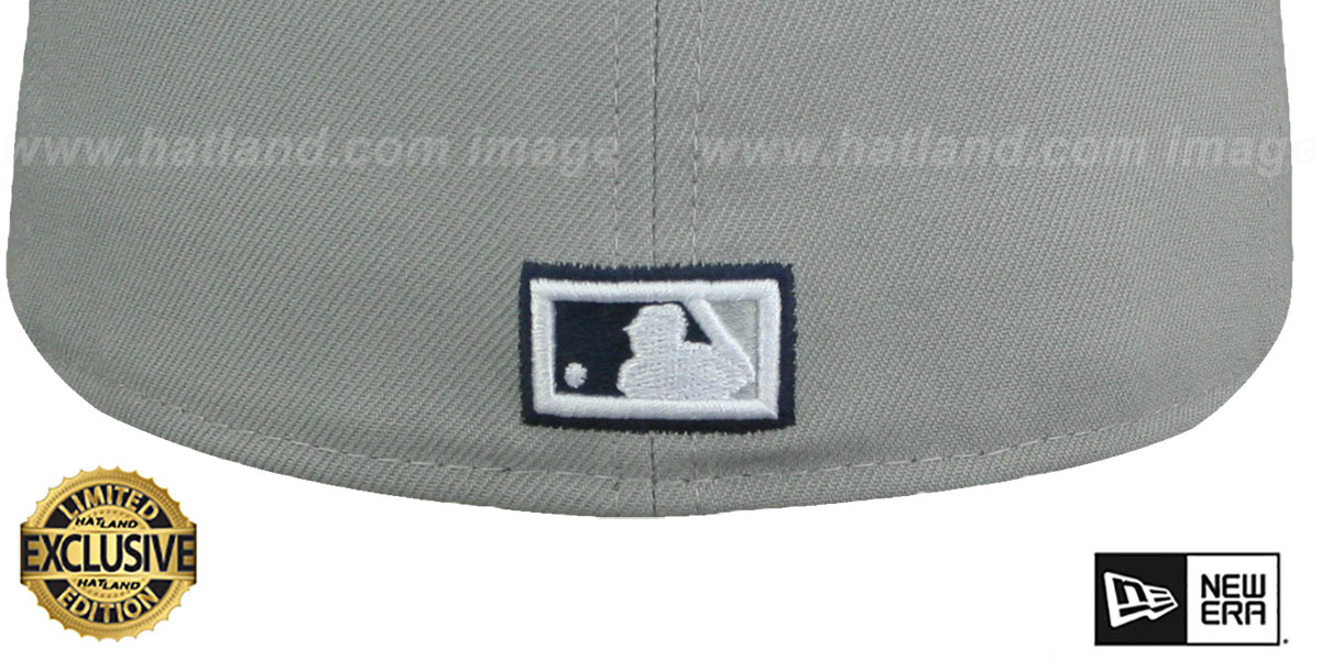 Yankees 'COOPERPACK' Grey-Navy Fitted Hat by New Era