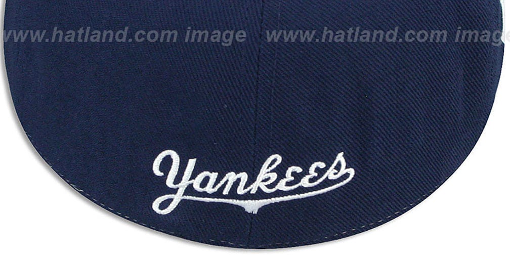 Yankees 'HEADSTRONG' Navy Fitted Hat by American Needle
