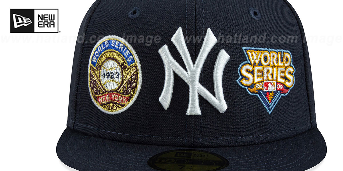 Yankees 'HISTORIC CHAMPIONS' Navy Fitted Hat by New Era