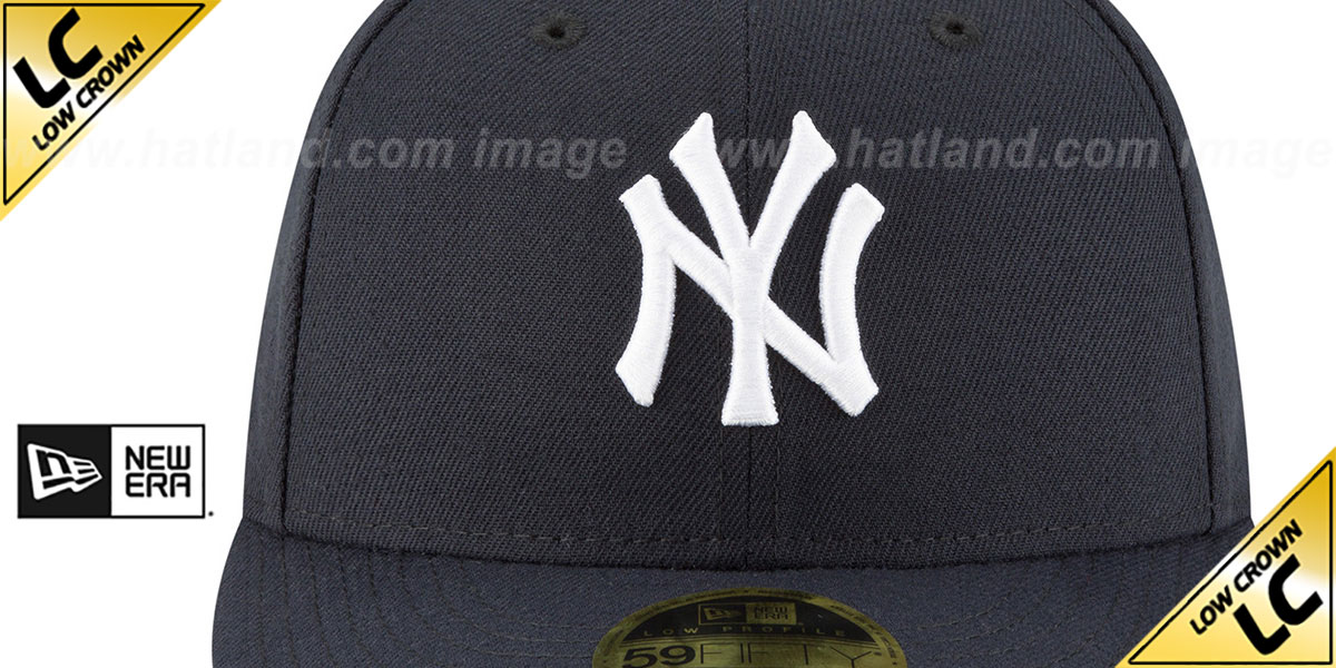 Yankees 'LOW-CROWN' GAME Fitted Hat by New Era