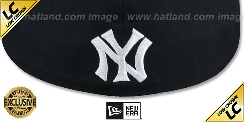 Yankees LOW-CROWN 'MURDERERS ROW' Navy Fitted Hat by New Era