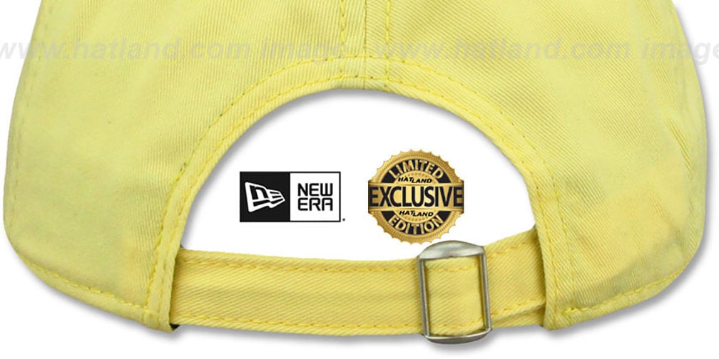 Yankees 'MINI BEACHIN STRAPBACK' Light Yellow Hat by New Era