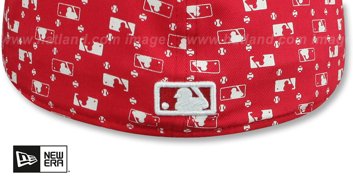 Yankees 'MLB FLOCKING' Red Fitted Hat by New Era