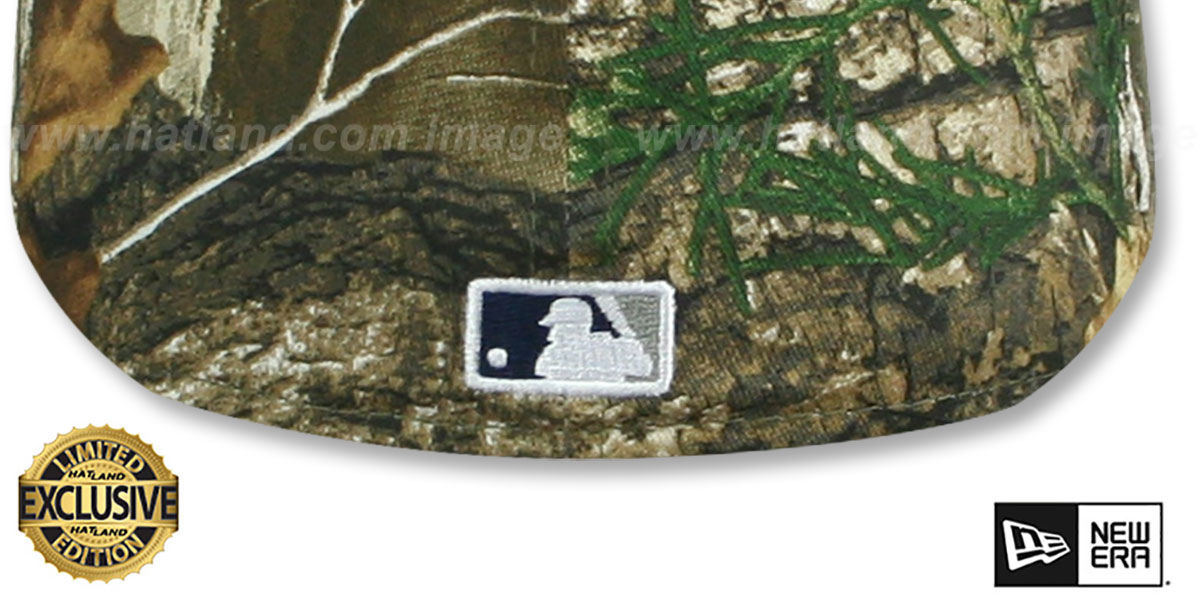 Yankees 'MLB TEAM-BASIC' Realtree Camo Fitted Hat by New Era