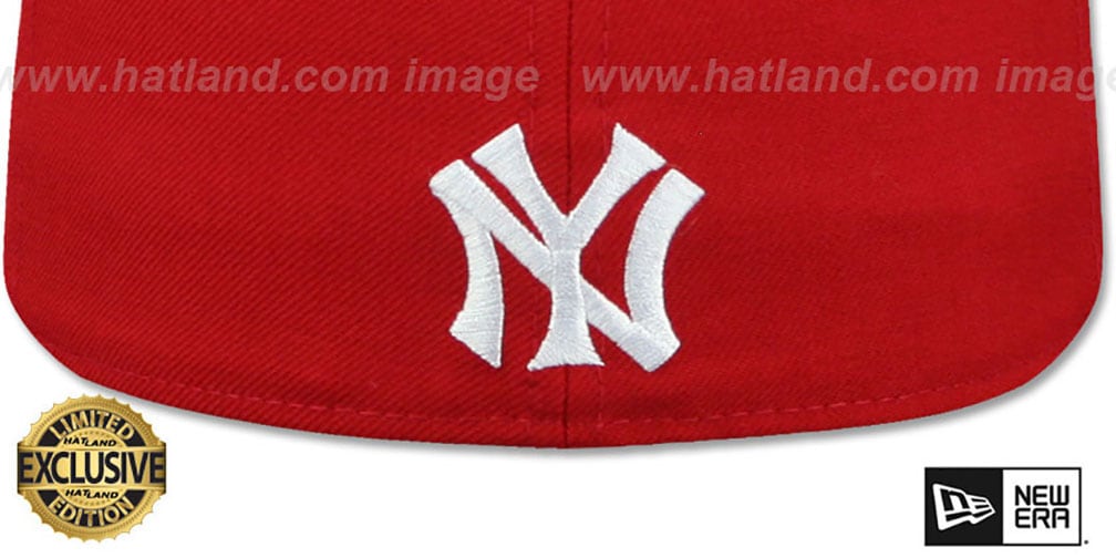 Yankees 'MURDERERS ROW' Red Fitted Hat by New Era