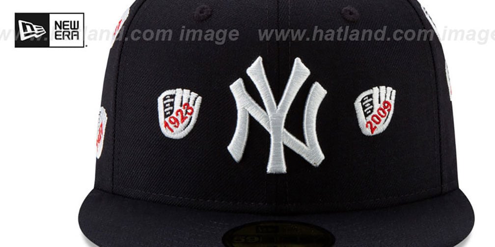 Yankees 'SPIKE LEE' GLOVES Navy Fitted Hat by New Era