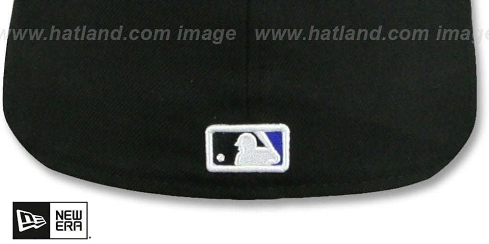 Yankees 'TEAM-BASIC' Black-Royal Fitted Hat by New Era