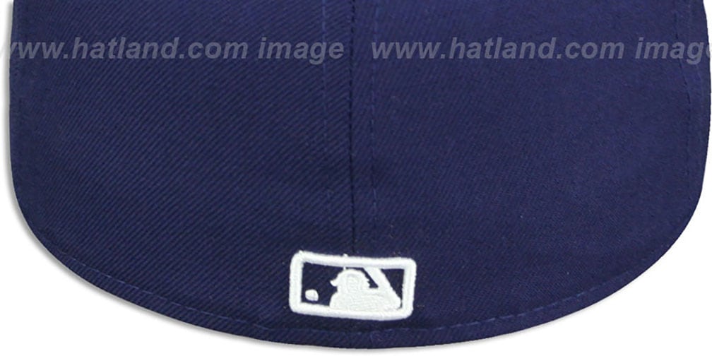 Yankees 'TEAM-BASIC' Navy-White Fitted Hat by New Era