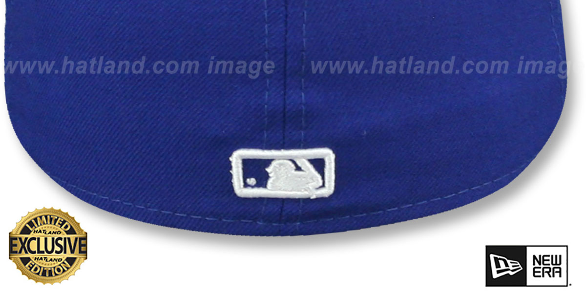 Yankees 'TEAM-BASIC' Royal-White Fitted Hat by New Era