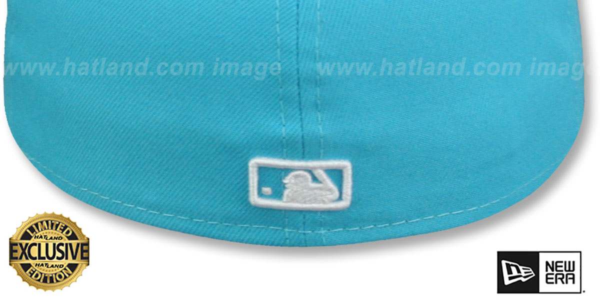 Yankees 'TEAM-BASIC' Vice Blue-White Fitted Hat by New Era