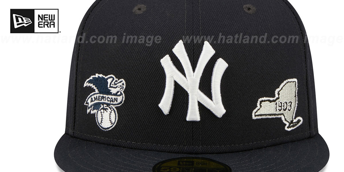 Yankees 'TRIPLE THREAT IDENTITY' Navy Fitted Hat by New Era