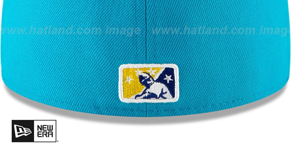 Rail Riders 'COPA' Blue-Red Fitted Hat by New Era