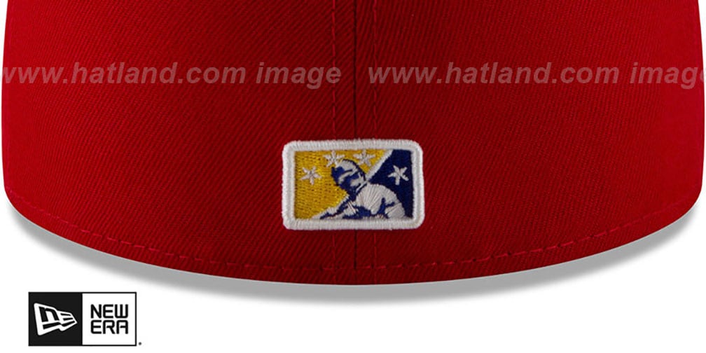 Rail Riders 'COPA' Red-Blue Fitted Hat by New Era