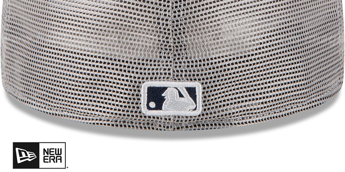 Yankees 2T 'BATTING PRACTICE TRUCKER' Navy-Grey Fitted Hat by New Era
