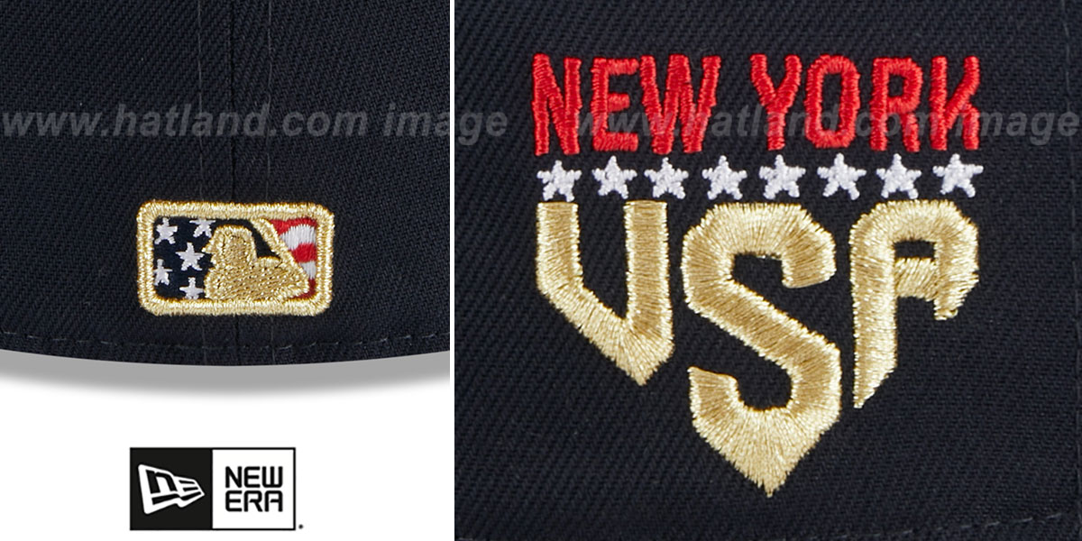 Yankees 2023 'JULY 4TH STARS N STRIPES' Fitted Hat by New Era