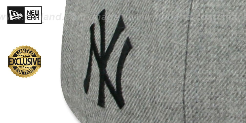 Yankees 'BRONX BOMBERS' SNAPBACK Heather Light Grey Hat by New Era