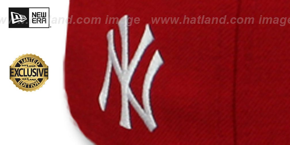 Yankees 'BRONX BOMBERS' SNAPBACK Red Hat by New Era