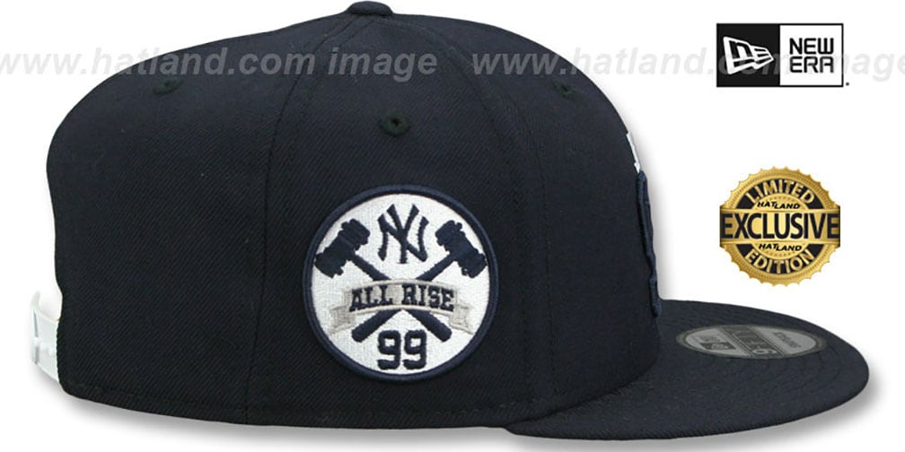 Yankees 'JUDGE PINSTRIPE ALL RISE SNAPBACK' Navy Hat by New Era