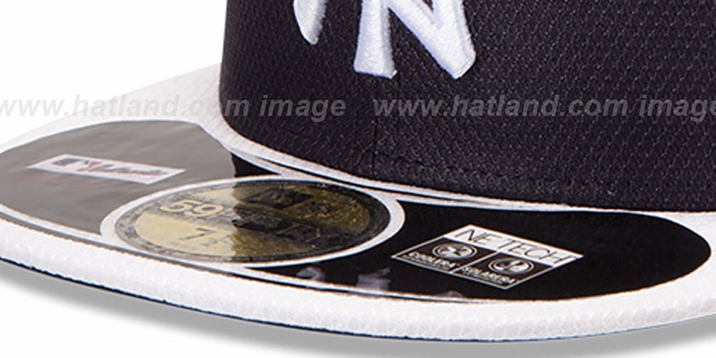 Yankees 'MLB DIAMOND ERA' 59FIFTY Navy-White BP Hat by New Era