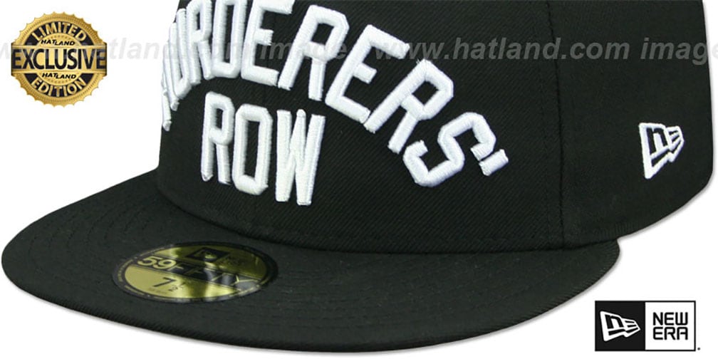 Yankees 'MURDERERS ROW' Black Fitted Hat by New Era