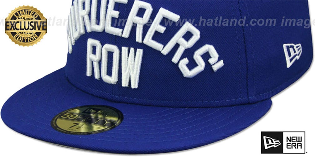 Yankees 'MURDERERS ROW' Royal Fitted Hat by New Era