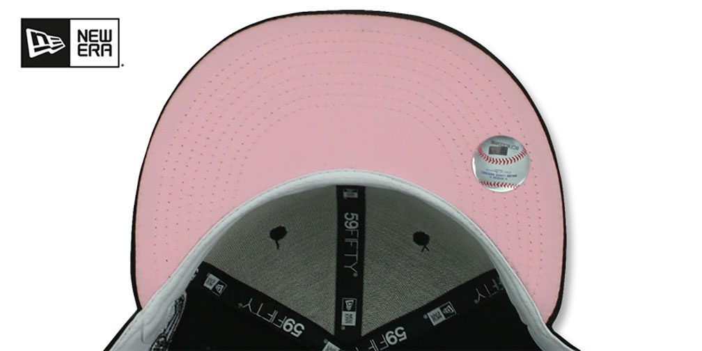 Yankees SUBWAY SERIES 'PINK-BOTTOM' Black Fitted Hat by New Era