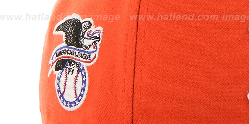 Yankees 'SURE-SHOT SNAPBACK' Orange Hat by Twins 47 Brand