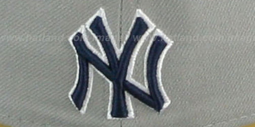 Yankees 'TEAM-PRIDE' Grey-Navy Fitted Hat by New Era