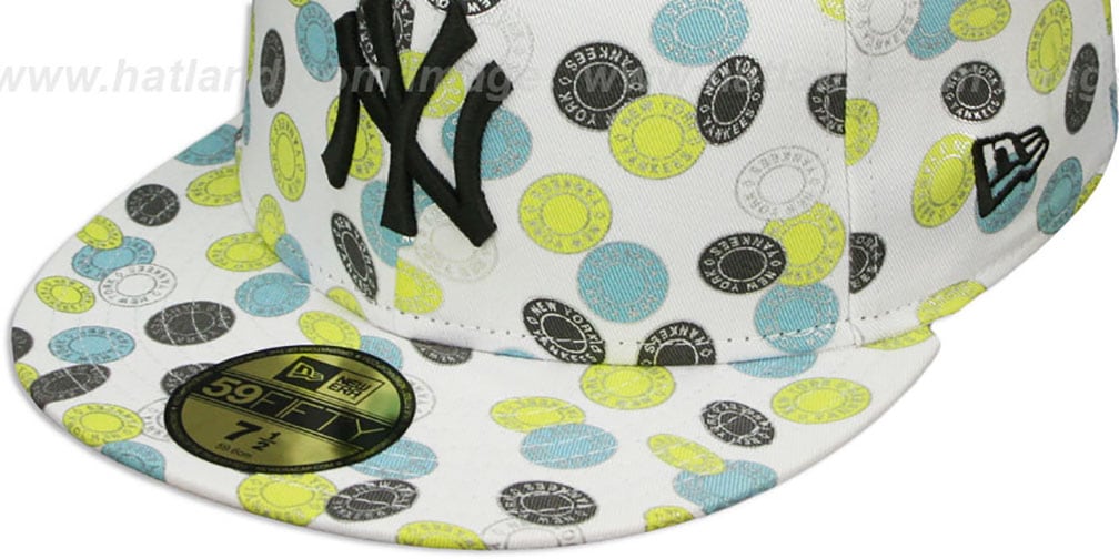 Yankees 'TOKENS' White-Pastel Fitted Hat by New Era