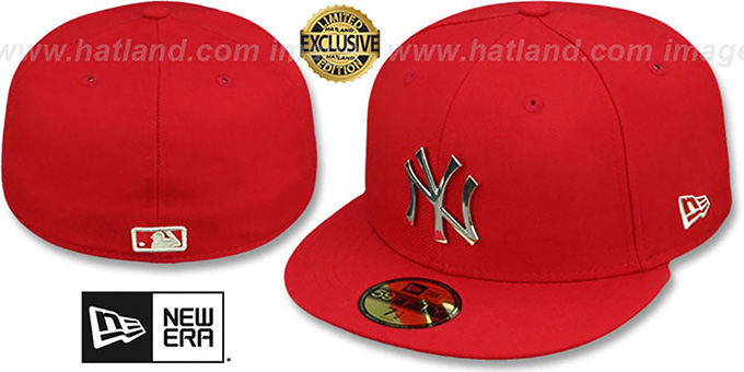 red new era hats