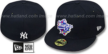 Yankees 1998 'CHAMPIONS PATCH' Navy Fitted Hat by New Era