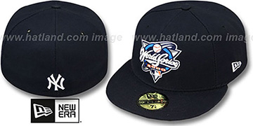 Yankees 2000 'CHAMPIONS PATCH' Navy Fitted Hat by New Era