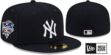 Yankees 2000 'WORLD SERIES SIDE-PATCH UP' Fitted Hat by New Era