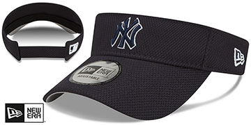Yankees 2022 'BATTING PRACTICE VISOR' Navy by New Era