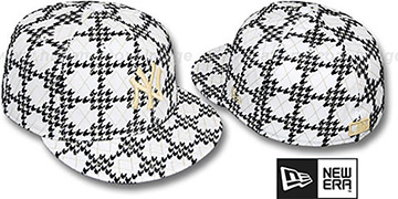 Yankees 'A-TOOTH' White-Black Fitted Hat by New Era