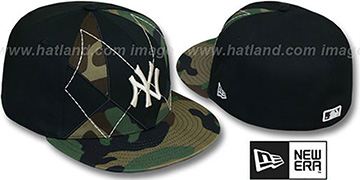 Yankees 'ARMY CAMO BRADY' Fitted Hat by New Era