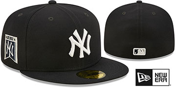 Yankees 'BANNER SIDE-PATCH' Navy Fitted Hat by New Era